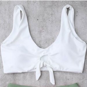 never worn bikini top